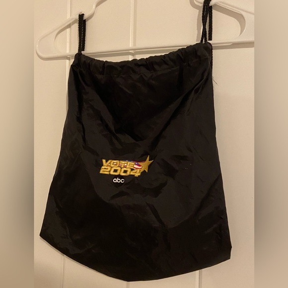 abc Bags Vintage Vote 204 Abc Logo Nylon Bag Backpack Election Tv